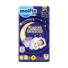 Tã quần Molfix Sweet Dreams size M 46 miếng chính hãng