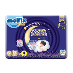 Tã quần Molfix Sweet Dreams size XXL 30 miếng chính hãng