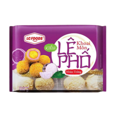 Khoai môn Lệ Phố LC Foods nhân trứng 300g chính hãng