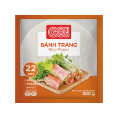 Bánh tráng GO! 300g (22cm) chính hãng