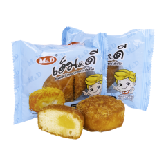 Bánh ruốc gà nhân kem 500g chính hãng