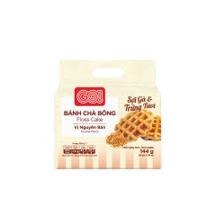 Bánh bông lan GO! sợi gà 6 gói x 24g chính hãng