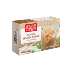 Trà sữa GO! vị truyền thống 8 gói x 18g chính hãng