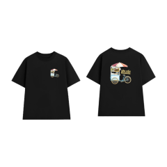 Áo thun unisex Coolmate in xiên bẩn đen size S chính hãng | Siêu Thị GO!– Thực phẩm giá tốt