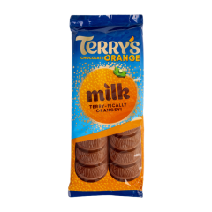 Kẹo socola sữa hương cam Terry's 90g chính hãng