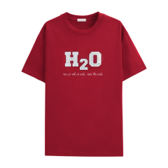 Áo thun nam The Look in dập nổi đỏ size M chính hãng