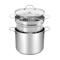 Nồi hấp inox 304 đáy 5 lớp Elmich EL2533IN 28cm chính hãng