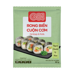 Rong biển cuộn cơm GO! gói 50g chính hãng | Siêu Thị GO!– Thực phẩm giá tốt