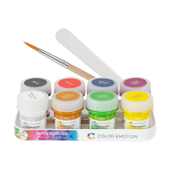 Màu nước Emotion EC22 8 hộp x 15ml chính hãng