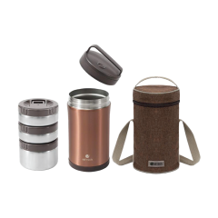 Bộ hộp cơm giữ nhiệt 5 món Elmich EL1290 1.8 lít chính hãng