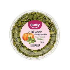 Bí xanh nướng tự nhiên Nutty 150g chính hãng