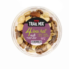 Hộp Trailmix 4 loại hạt Nutty 150g chính hãng