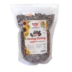 Hướng dương nguyên vỏ nướng tự nhiên Nutty 500g chính hãng