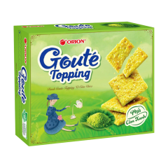 Bánh Goute Topping vị cốm dừa hộp 279.6g chính hãng