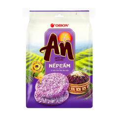 Bánh gạo nướng An vị nếp cẩm mật hoa dừa 151.2g chính hãng