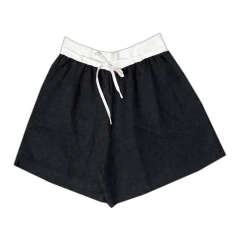 Quần kiểu short lưỡi trai size L màu đen chính hãng