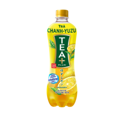 Trà chanh Yuzu Tea Plus chai 450ml chính hãng
