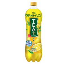 Trà chanh Yuzu Tea Plus chai 1 lít chính hãng