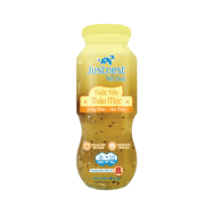 Nước yến Justnest long nhãn hạt chia 160ml chính hãng