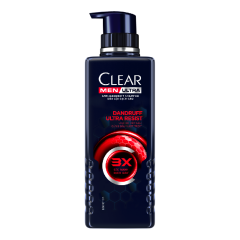 Dầu gội Clear Men ultra sạch gàu vượt trội 380g chính hãng