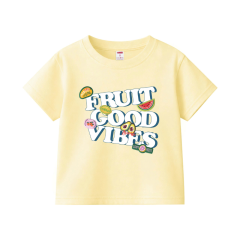 Áo thun trẻ em TL in trái cây màu vàng size 4 chính hãng