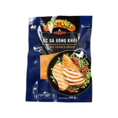 Ức gà xông khói Đức Việt 100g chính hãng