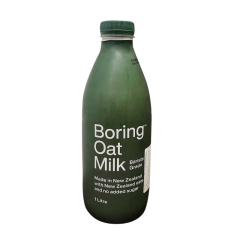 Sữa yến mạch Boring Oat Milk Barista Grade chai 1 lít chính hãng