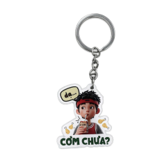 Móc khóa thức ăn 03 chính hãng