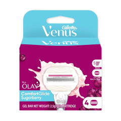 Lưỡi dao cạo Gillette Venus OlaySugarberry hộp 4 lưỡi chính hãng