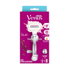 Dao cạo Gillette Venus CFG OlaySugarberry 1 cán + 2 lưỡi chính hãng