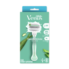 Dao cạo Gillette Venus CFG Sensitive 2Up 1 cán + 2 lưỡi chính hãng