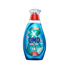Nước giặt OMO siêu tốc lưu hương tươi mới chai 1.2kg chính hãng