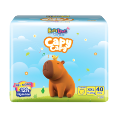 Tã quần BabyLove CapyCapy size XXL 40 miếng chính hãng