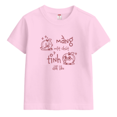 Áo thun trẻ em tay ngắn OVS in Fruit màu hồng size 4 chính hãng