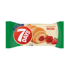 Bánh sừng bò 7 Days mứt dâu 55g chính hãng