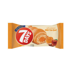 Bánh sừng bò 7 Days mứt táo quế 55g chính hãng