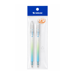Bút gel Thiên Long Gel.072.Plus mực xanh túi 2 cây chính hãng