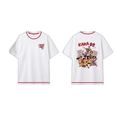 Áo thun Unisex in Kara Go size L màu trắng chính hãng