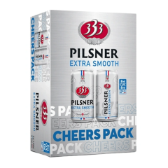 Thùng 24 bia 333 Pilsner Extra Smooth lon 250ml chính hãng