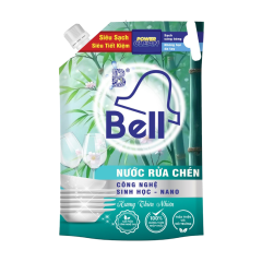 Nước rửa chén Bell hương thiên nhiên túi 3.2 lít chính hãng