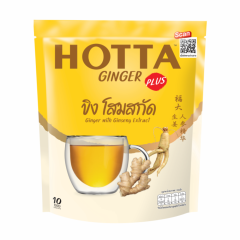 Trà gừng hòa tan nhân sâm Hotta Plus 90g chính hãng