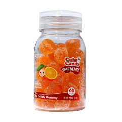 Kẹo dẻo Cube Candy vị cam hũ 68g chính hãng
