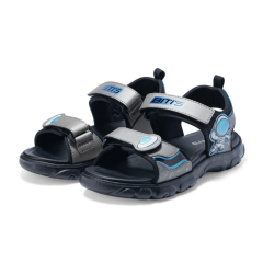 Sandal bé trai Biti's BEB007700 màu bạc size 35 chính hãng