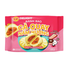Bánh bao CP gà quay nấm hương 320g chính hãng