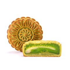 Bánh trung thu tươi GO! Mochi trà xanh lá dứa 150g chính hãng