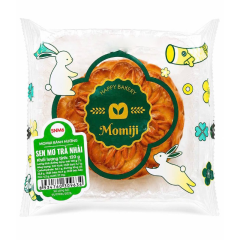 Bánh trung thu Hữu Nghị Momiji sen mơ và trà lài 120g chính hãng