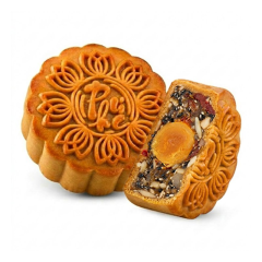Bánh trung thu Bibica bò xốt tiêu đen 2 trứng 210g chính hãng