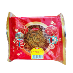 Bánh trung thu Bibica sen vàng xoài dẻo 1 trứng 150g chính hãng