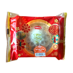 Bánh dẻo Bibica đậu đỏ mứt vỏ cam 180g chính hãng