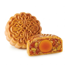 Bánh trung thu Kido thập cẩm lạp xưởng ngũ hạt 1 trứng 150g chính hãng